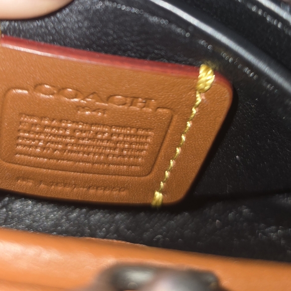 Coach 1941 Wild Tea Rose Fringe Mini Bag - Picture 10 of 10